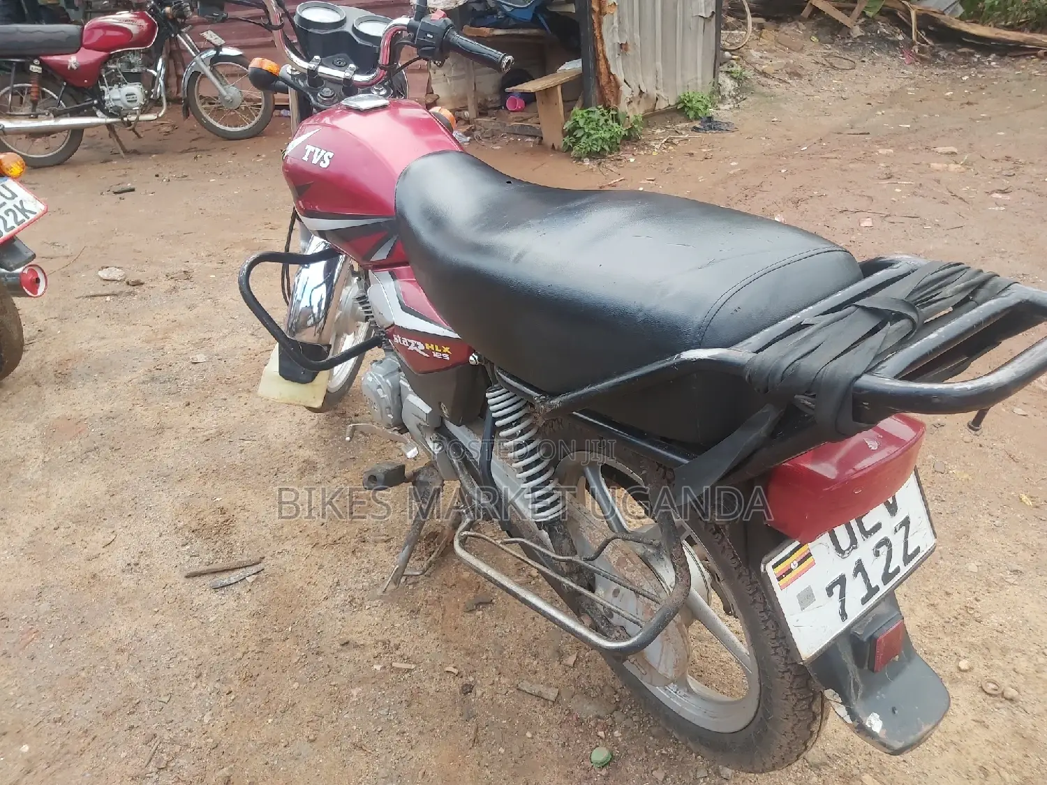 New TVS HLX 125 2018 Red