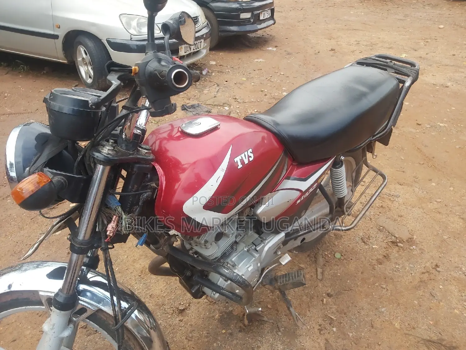 New TVS HLX 125 2018 Red