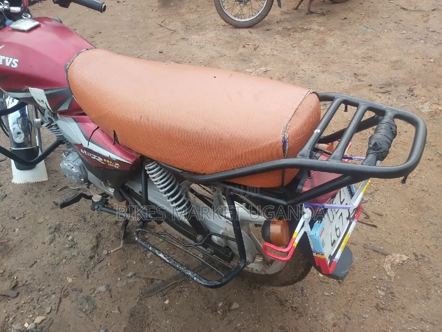 New TVS HLX 125 2018 Red