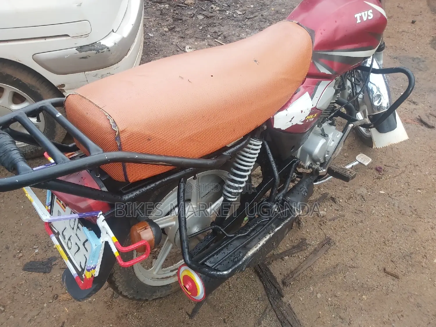 New TVS HLX 125 2018 Red