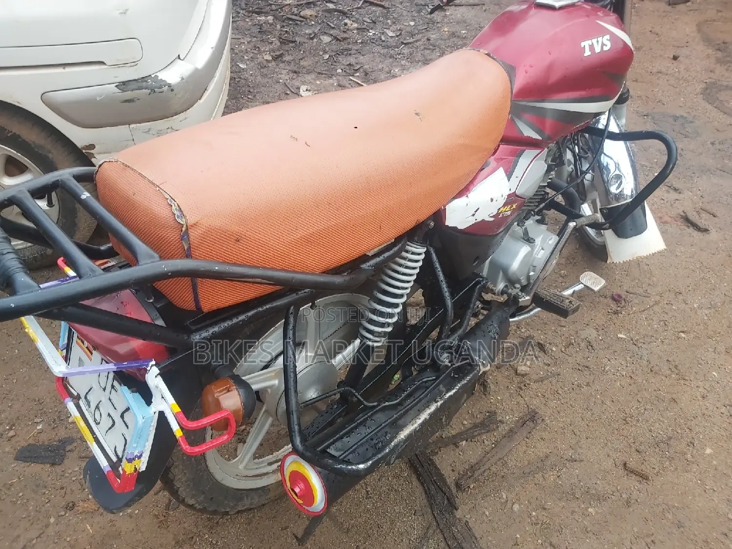 New TVS HLX 125 2018 Red