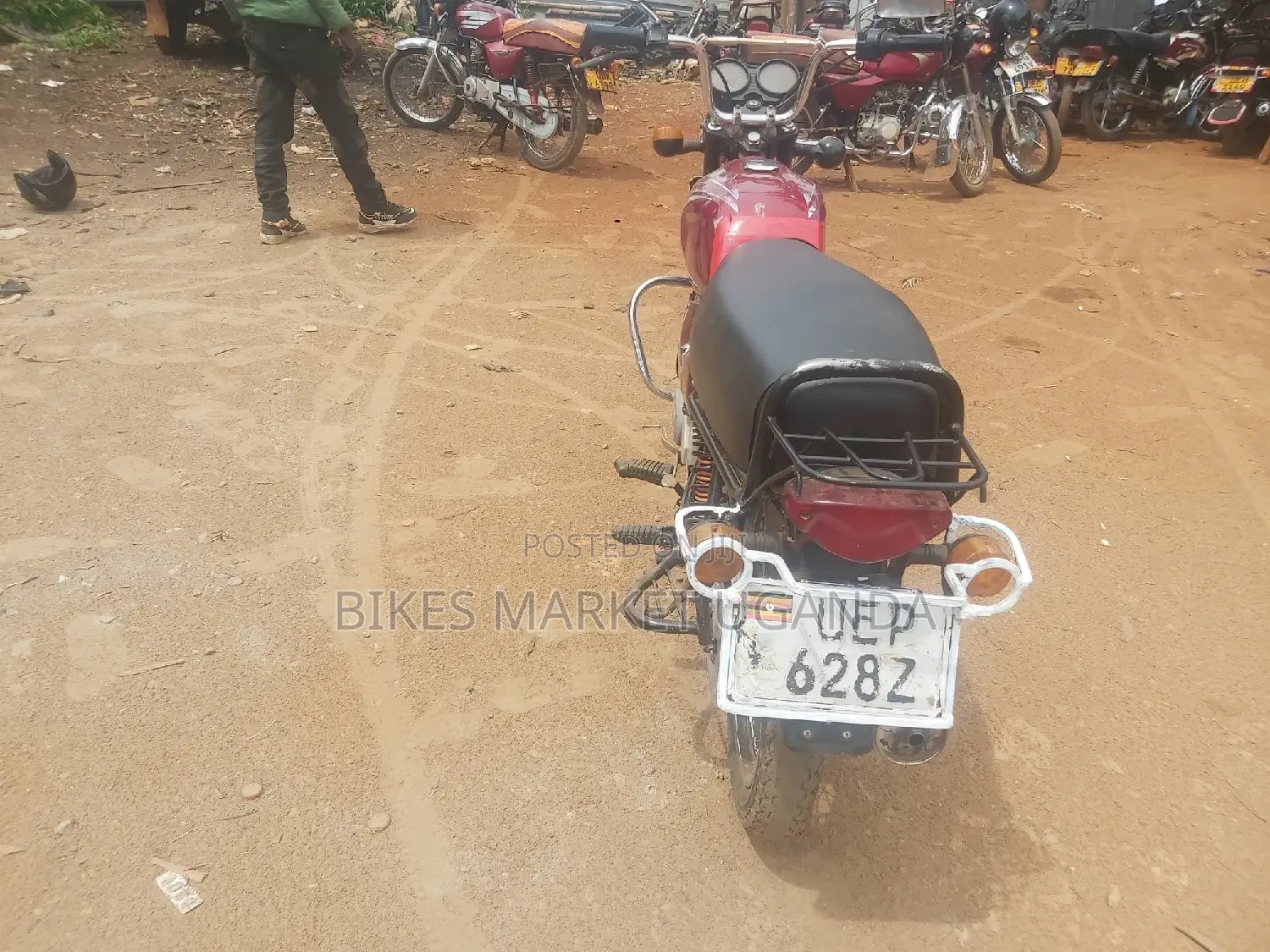 Bajaj Boxer 2018 Red