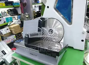 Sokany Electric Commercial Meat Slicer Machine- Silver