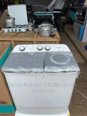 Hisense 7kg Semi Auto Twin Tub Washing Machine || Wash $ Dry