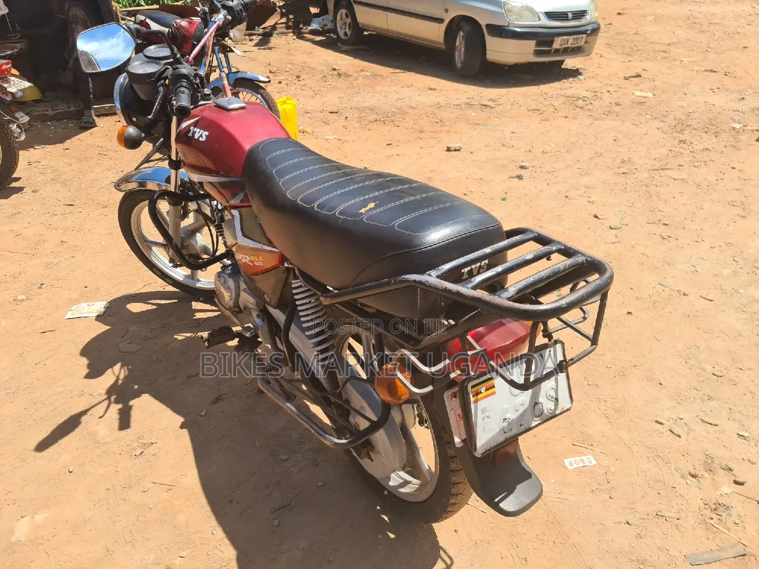 TVS HLX 125 2018 Red