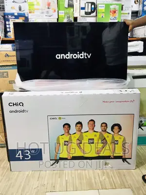 Chiq 43-inch Android Smart Tv Frameless, Youtube, Netflix