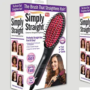 Fast Hair Straightener Brush