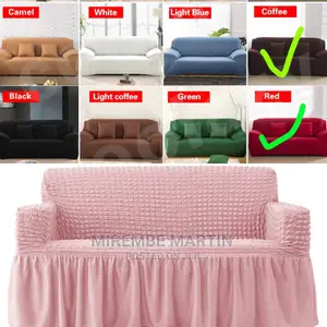 Pink Sofa Cover