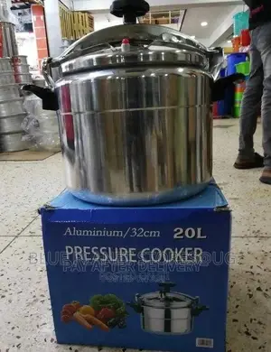 GENERIC 20litre Ordinary Pressure Cookers \\ Aluminium/32cm