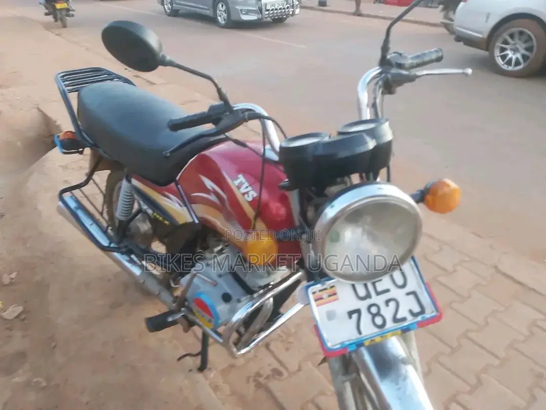 TVS XL 100 2018 Red