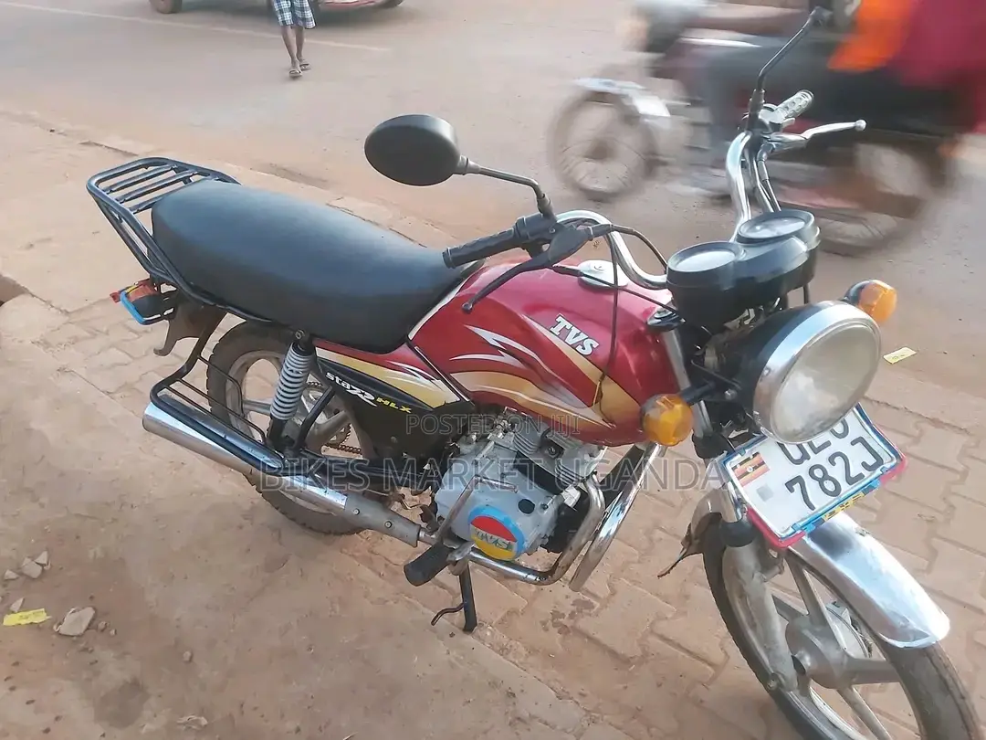 TVS XL 100 2018 Red