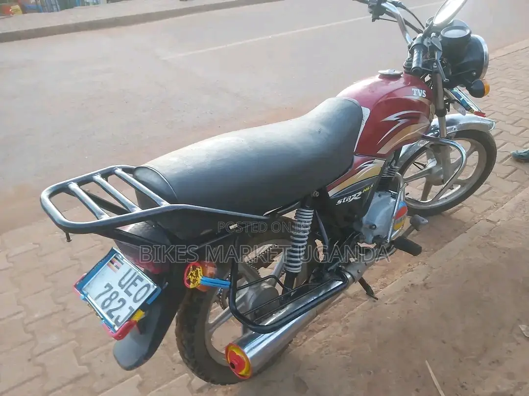TVS XL 100 2018 Red