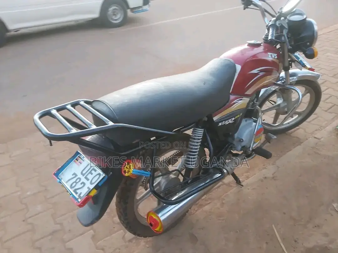 TVS XL 100 2018 Red
