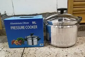 GENERIC 9.0litres Ordinary Pressure Cooker \\ Aluminium/26cm