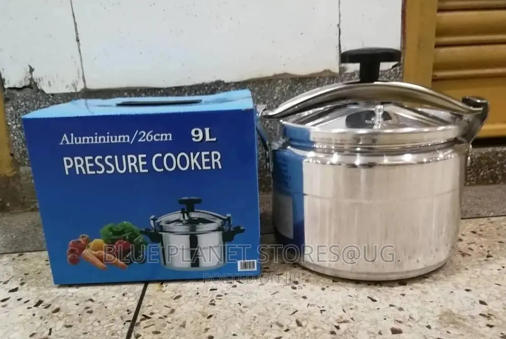 GENERIC 9.0litres Ordinary Pressure Cooker \\ Aluminium/26cm