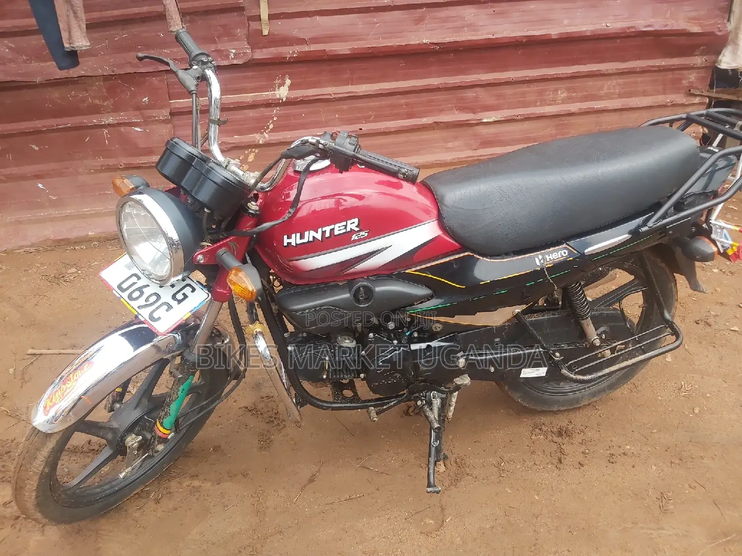 Hero Hunter 125 2022 Red