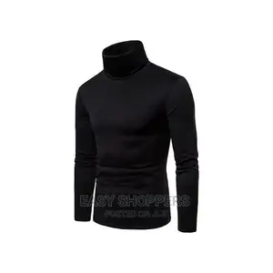 Unisex Turtle Neck -Black