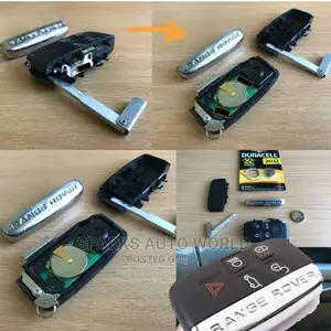 Range Rover Key Batteries Replacement