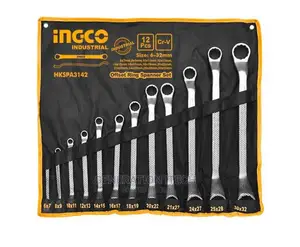 INGCO Offset Ring Spanner Set 12pcs