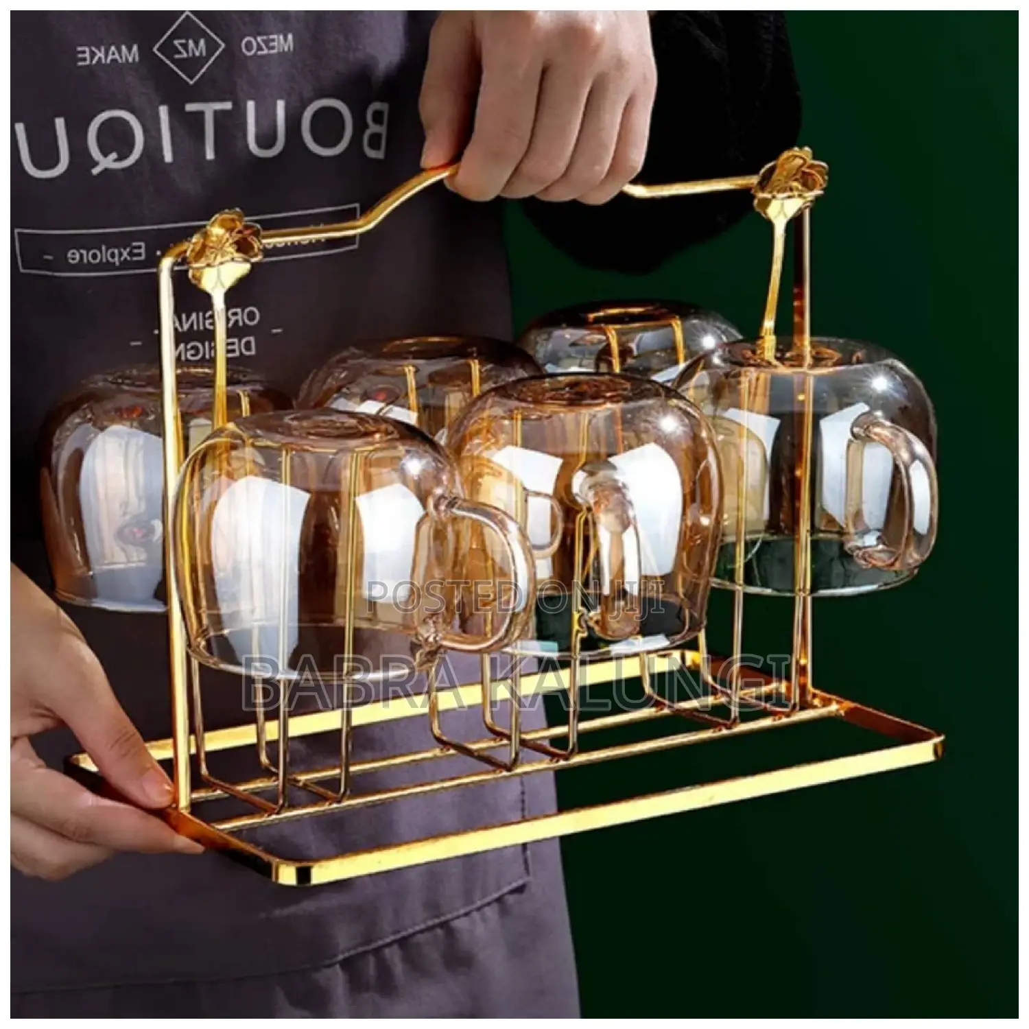Glass Holder Rack