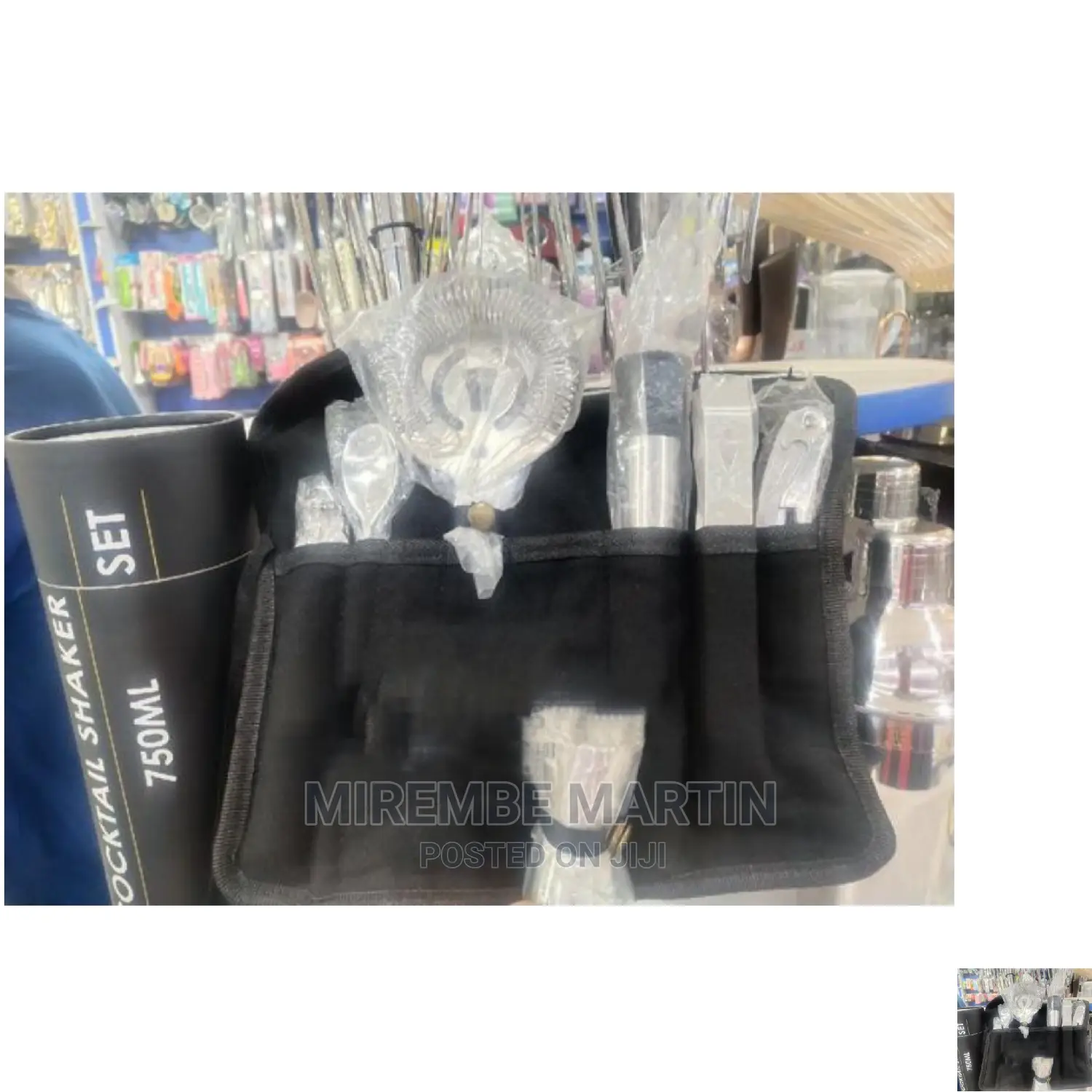 Cocktail Shakers Set With Package Bag