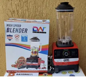 Digiwave Commercial Blender 2litres | Dw-bl1103 - Red/ Black