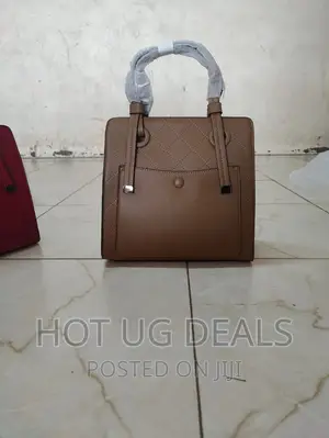 Ladies Classic Handbag -Brown