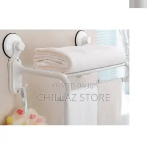 Plastic Bathroom Towel Holder Rack.