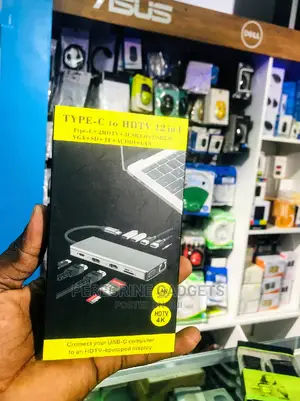 The Type-C to HDTV 12in 1 Multifunction Adapter