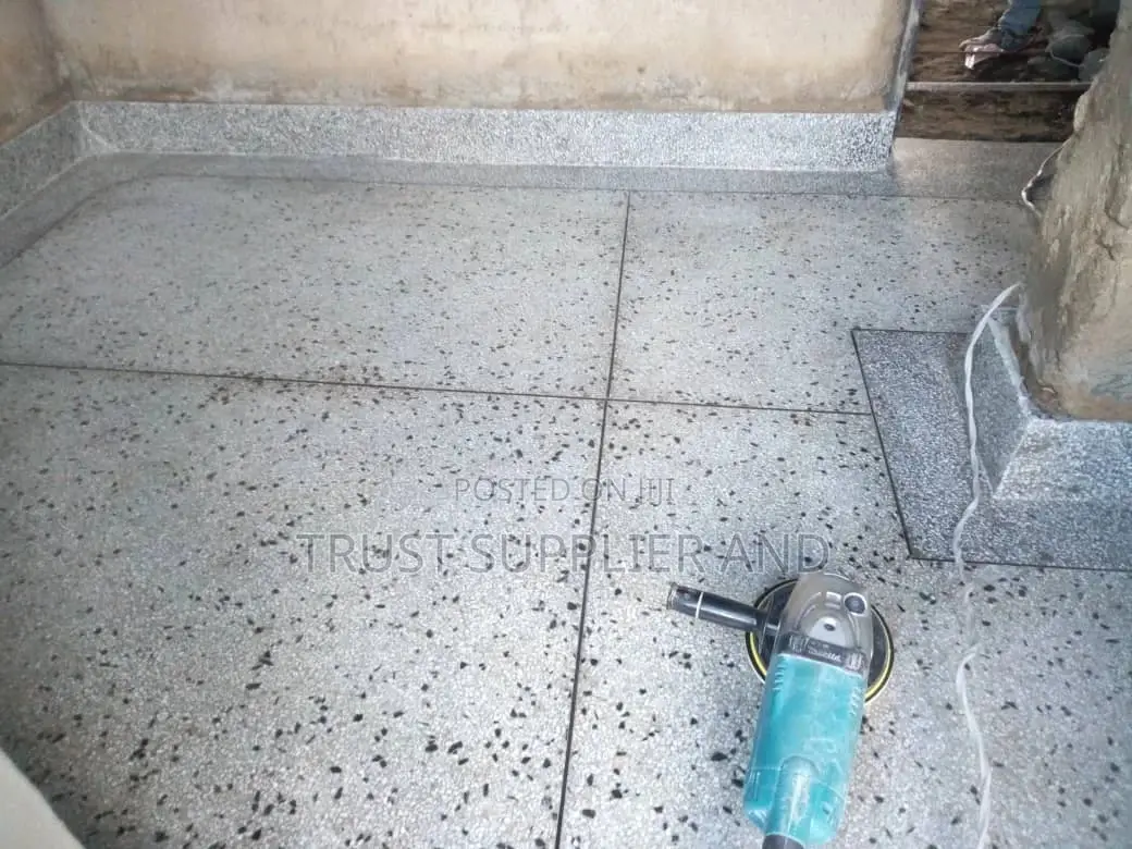 Terrazzo Grinding at Kiyindi