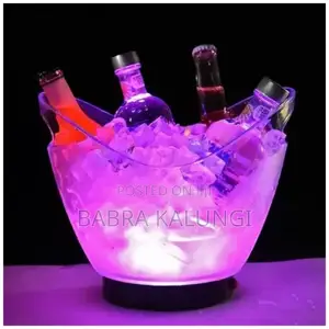 8l Led Light Color Changing Wine Ice Bucket