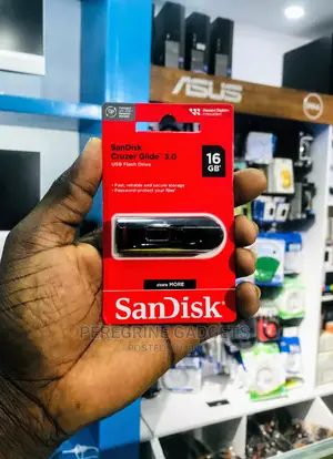 The Sandisk 16gb Cru Treezer Glide 3.0 USB Flash Drive