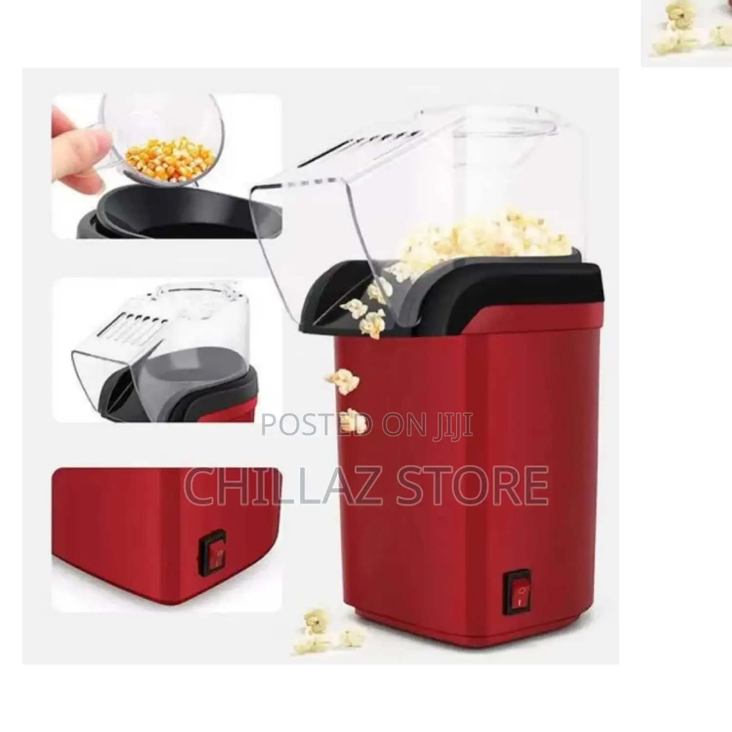 Hot Air Portable Home Popcorn Maker.