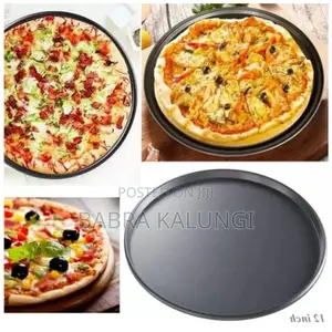 Non_stick Pizza Steel Baking Round Oven Tray Pan