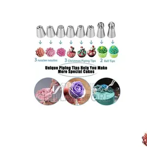 7 Icing Piping Nozzles.