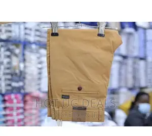 Men’S Classy Khaki Trousers - Brown