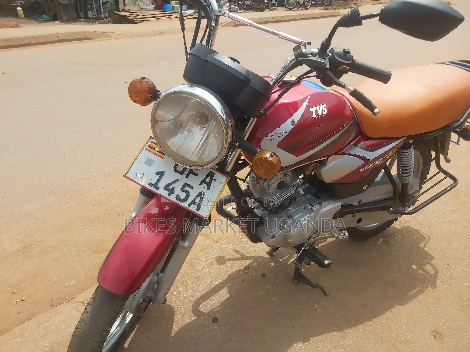 New TVS HLX 125 2019 Red