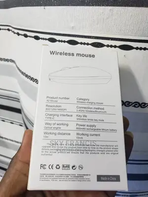 Rechargeable Mouse X2 Wireless Mouse
