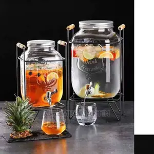 Glass Juice Dispenser