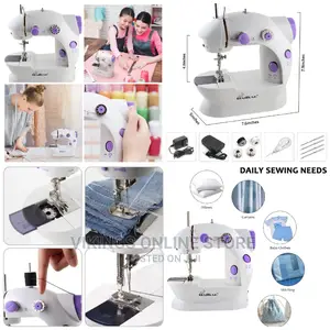 Mini Sewing Machine, Portable Sewing Machine 2-Speed