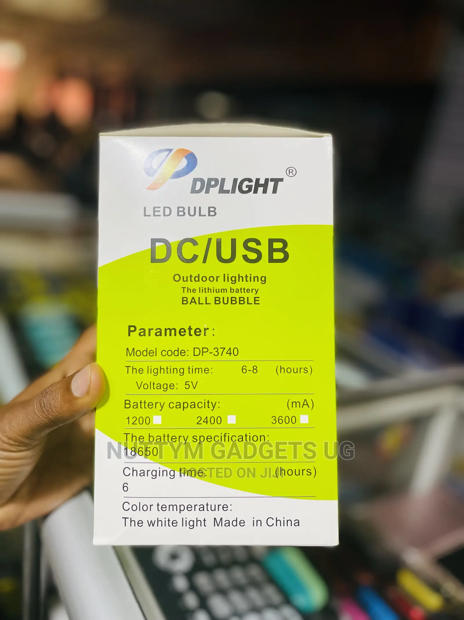 LED Rechargeable Bulb