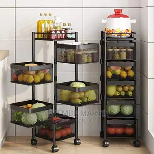 Rotating Vegetable Storage Basket