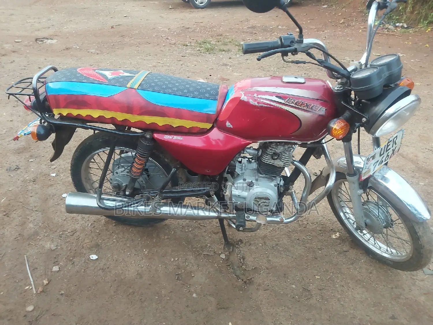 Bajaj Boxer 100 2018 Red