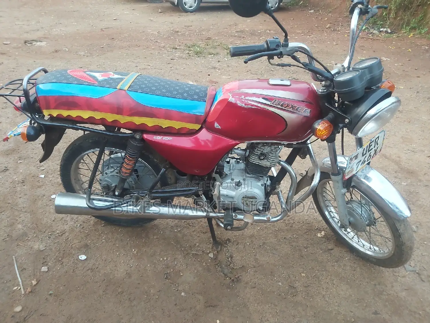Bajaj Boxer 100 2018 Red