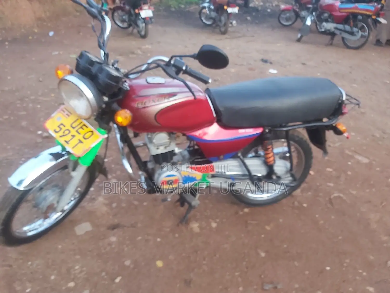 Bajaj Boxer 100 2018 Red