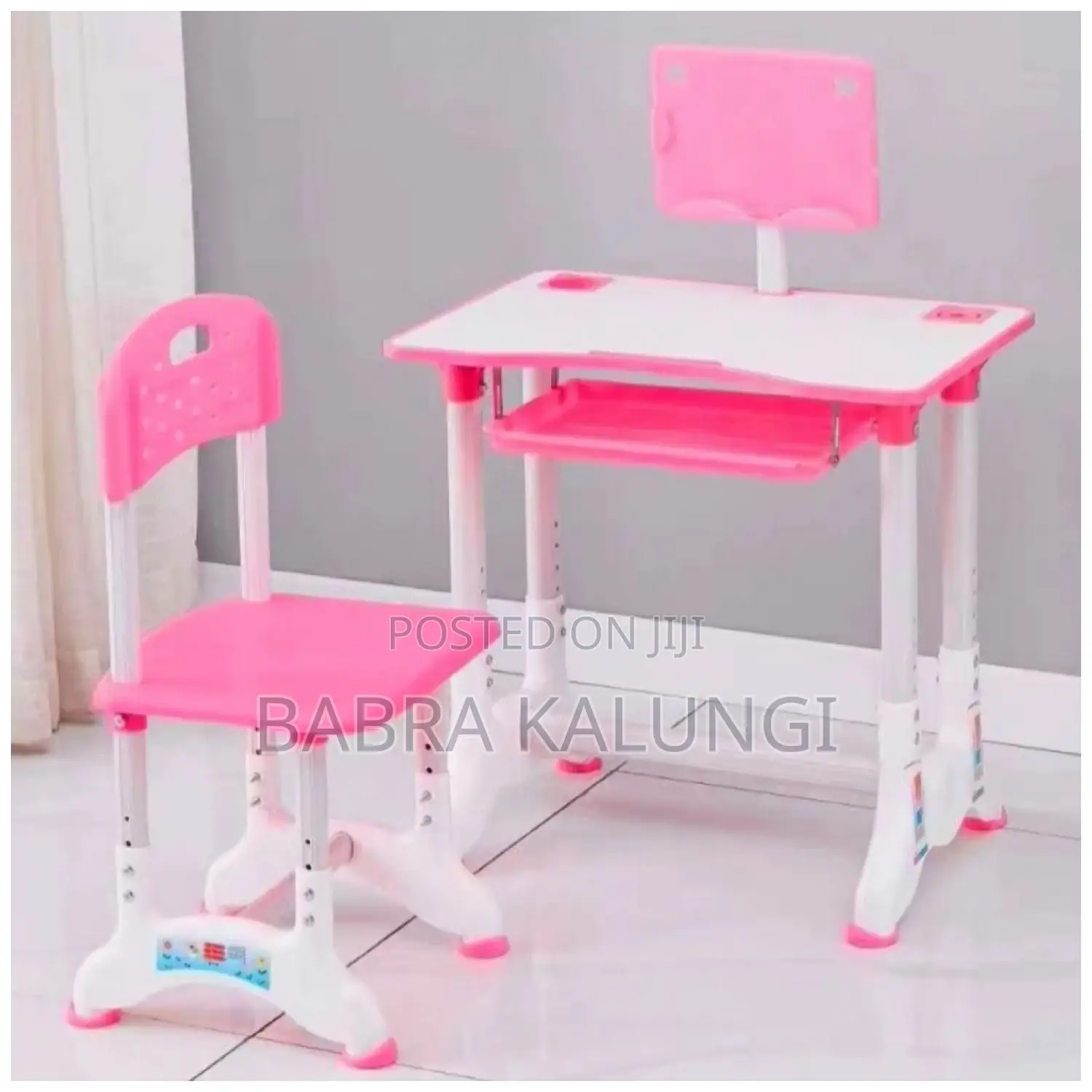 Pink Kids Reading Table