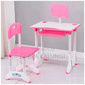 Pink Kids Reading Table
