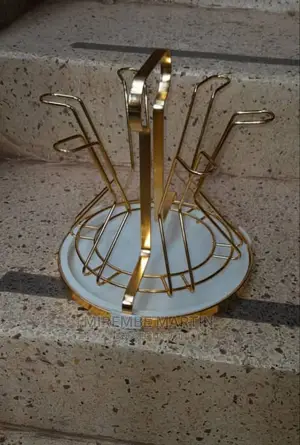 Gold Glass or Cup Holder