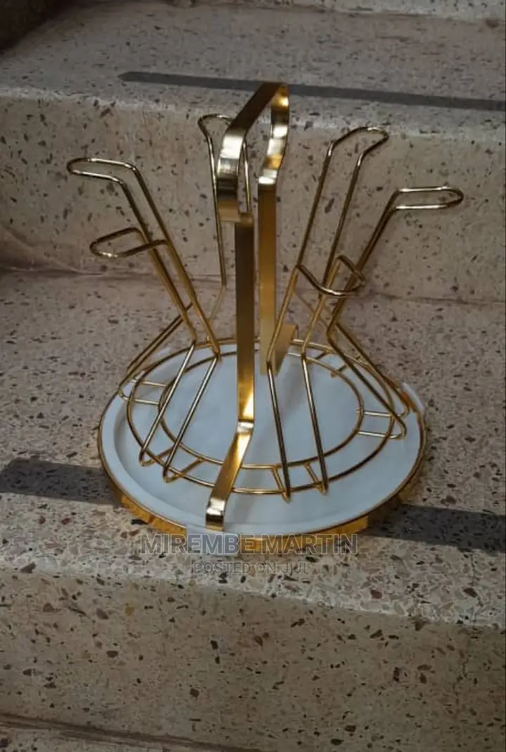 Gold Glass or Cup Holder