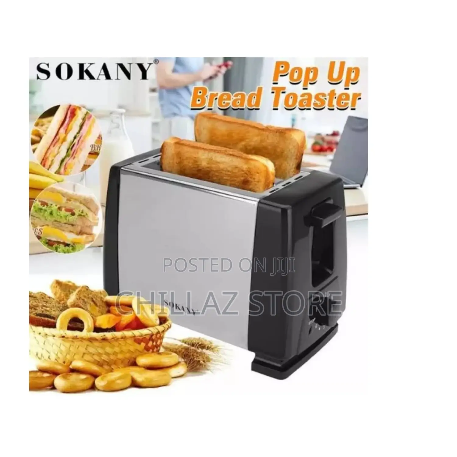 Sokany Bread Toaster.